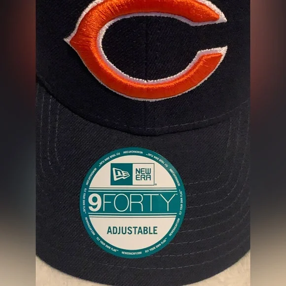 Chicago Bears hat with Sticker Tags - Picture 2 of 10